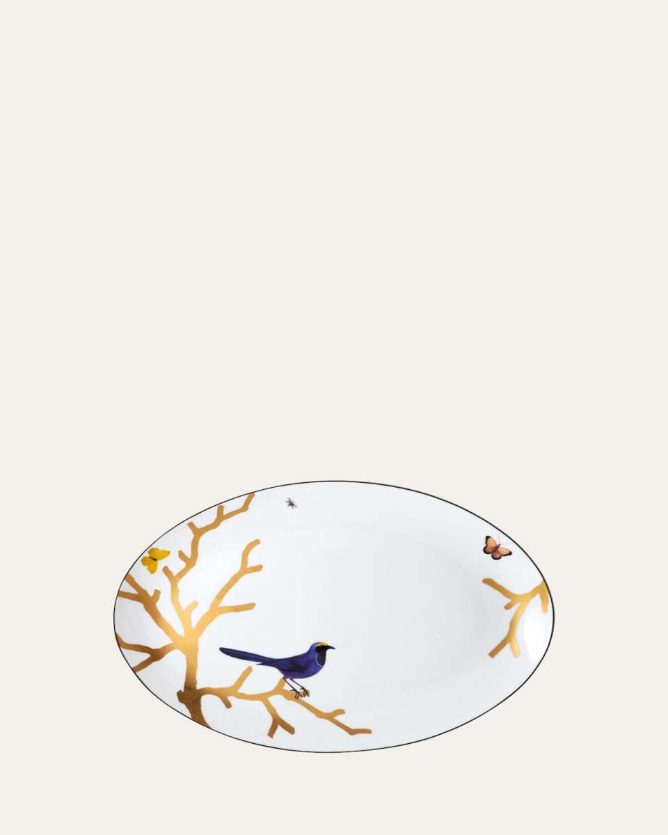 Aux Oiseaux Oval Platter